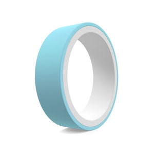 Reversible Silicone Ring: Two-Tone Wedding Band, Couples Promise Ring