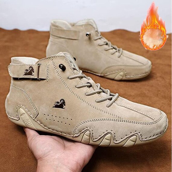 Men Ankle Boots Autumn Winter Suede 