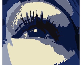 Moody Blues Eye Giclée Art Print, Signed Limited Edition