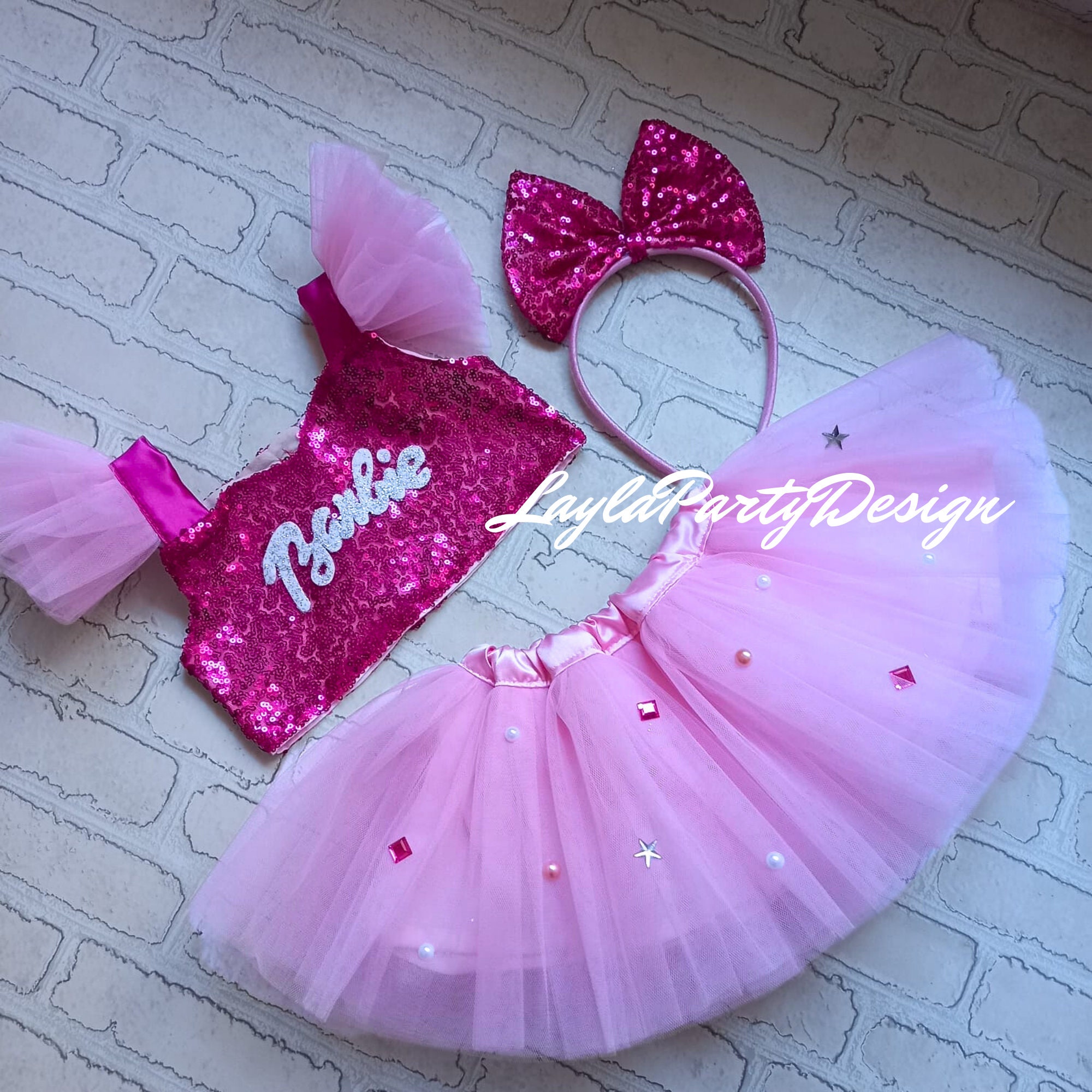 Buy Barbie Birthday Outfit for Girls Online In India -  India