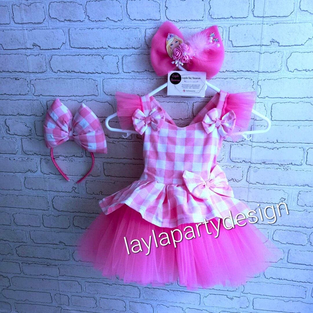 Hot Pink Girl Dress Tullepink Photoshoot Dress Pink Baby Etsy