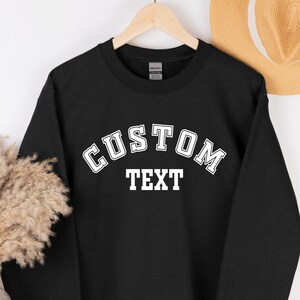 Camiseta com capuz e moletom com gola redonda personalizada, Camiseta personalizada, Camiseta com logotipo personalizado, Camiseta com texto de logotipo, Logotipo personalizado, Camiseta com logotipo, Camiseta com logotipo personalizado,