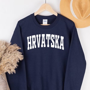 Hrvatska Crewneck sweatshirt shirt hoodie, Hrvatska jumper, Hrvatska sweater Hrvatska Lovers Gift, Croatia Trip, Croatia Gift Croatia Soccer