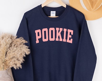 Pookie Crewneck Sweatshirt Hoodie T-Shirt, Spitzname T-Shirt, Neuheit Shirt, Gag Geschenk, Freundin Geschenk, Retro Shirt, Haustiername, Paargeschenk