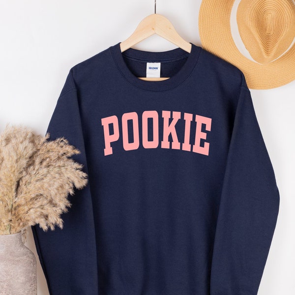 Pookie Crewneck Sweatshirt hoodie T-Shirt, Funny Nickname tee, Novelty shirt, Gag Gift, Girlfriend Gift, Retro shirt, pet name, couples gift