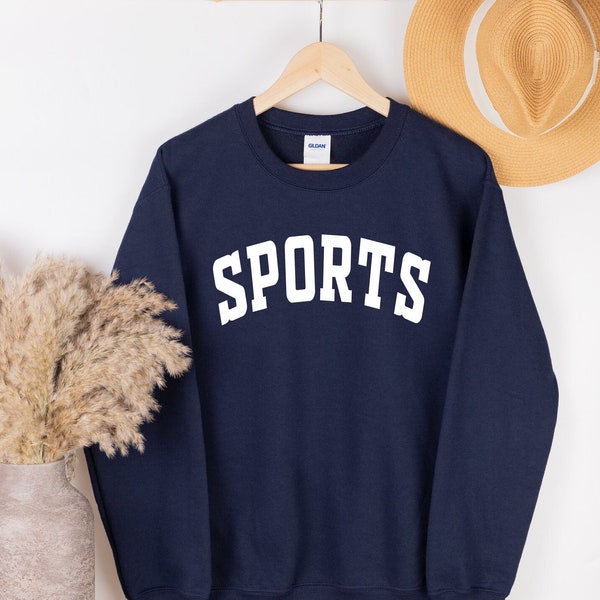 Go Sports Crewneck sweatshirt, Funny College tee shirt, Go Sports Crewneck Sweatshirt, Football Sweatshirt, Game Time Game Day Shirt