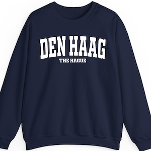 Den Haag sweatshirt hoodie shirt, The Hague city design, Dutch urban style, travel gift, comfortable unisex casual wear, Den Haag tee look