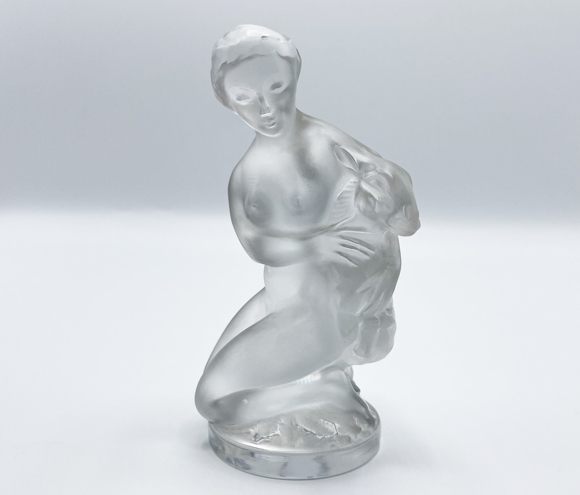 Lalique – Woman With Fawn - Etsy