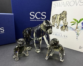 スワロフスキー 2009 絶滅危惧種ゴリラ #952504 - Etsy 日本