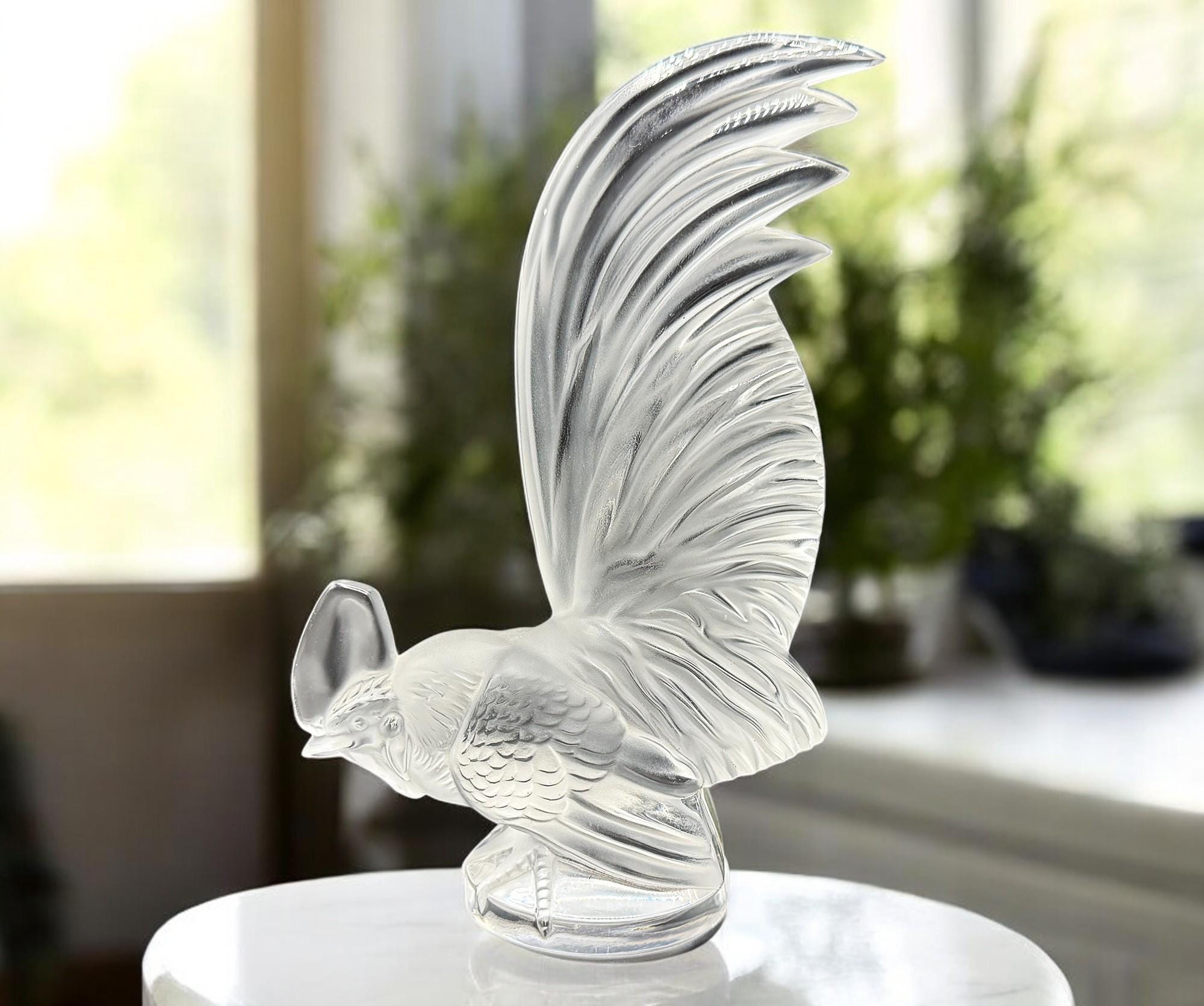 Lalique Rooster - Etsy