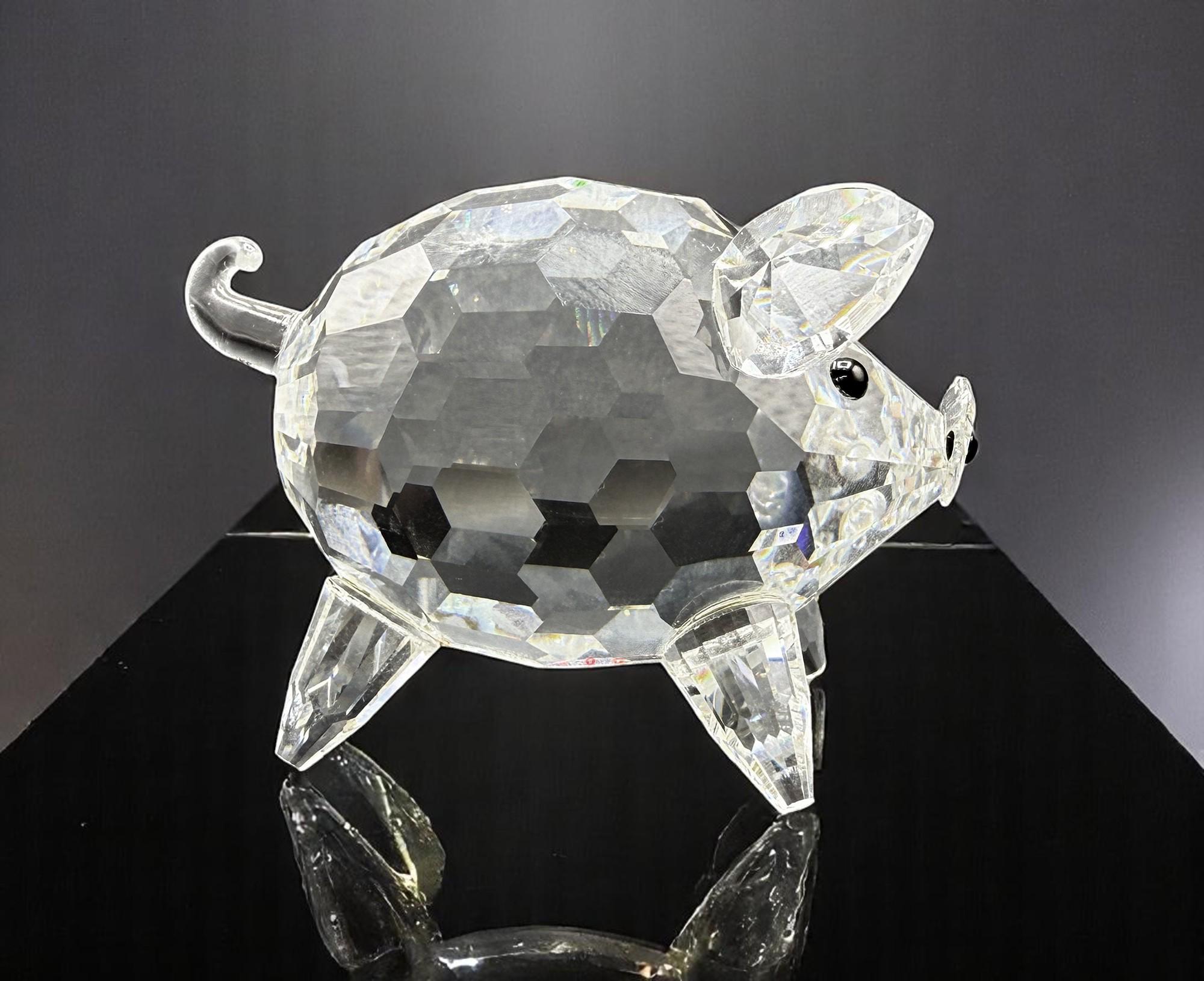 Swarovski – Crystal Pig - Etsy Canada