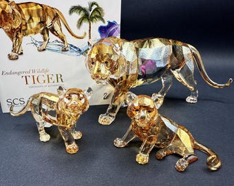 Swarovski 2010 the Tiger Endangered Species #1003148 - Etsy