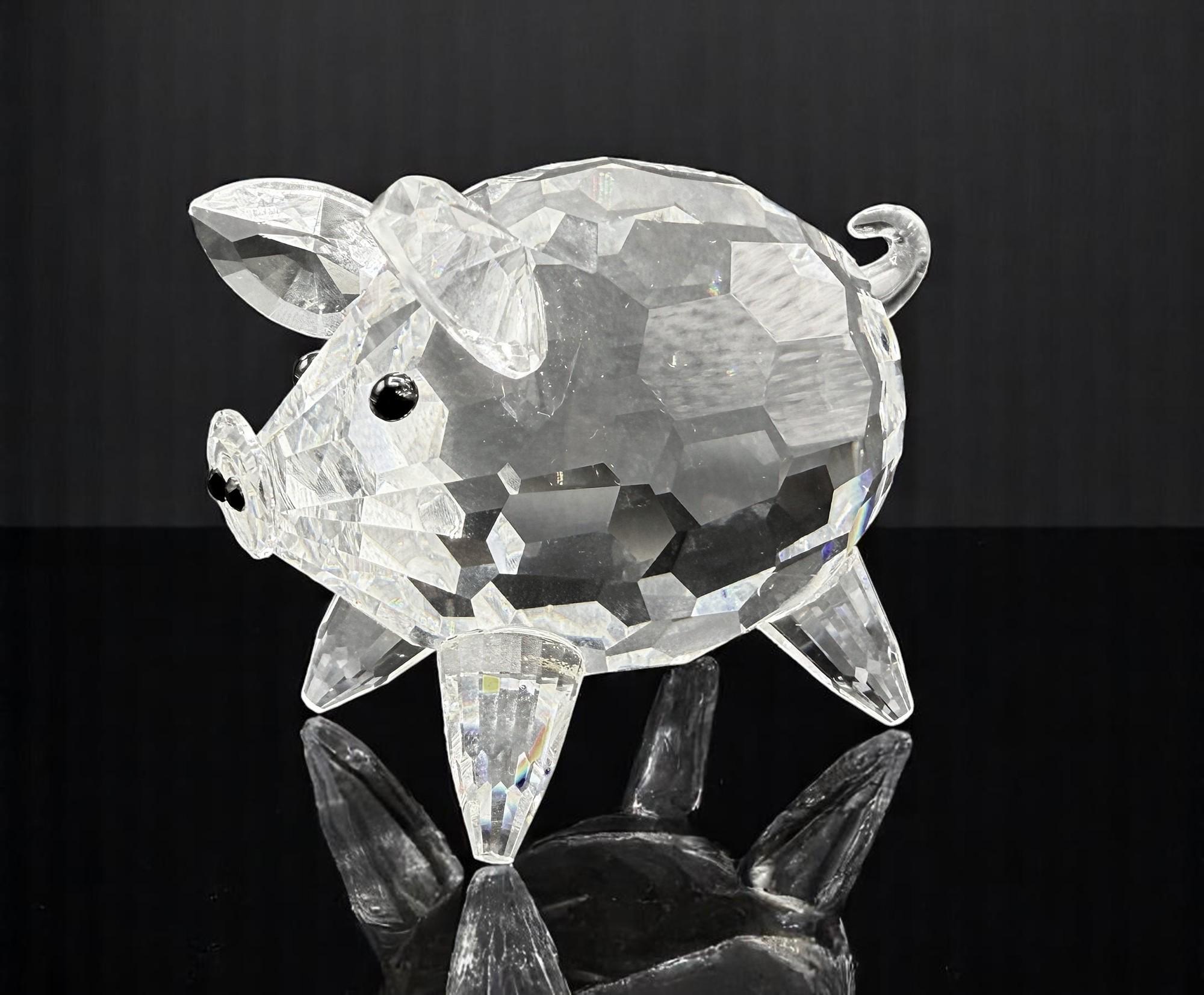 Swarovski – Crystal Pig - Etsy Canada