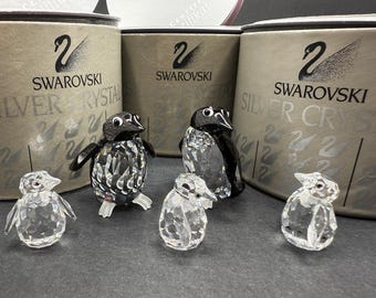 Swarovski – Penguin Family - Etsy