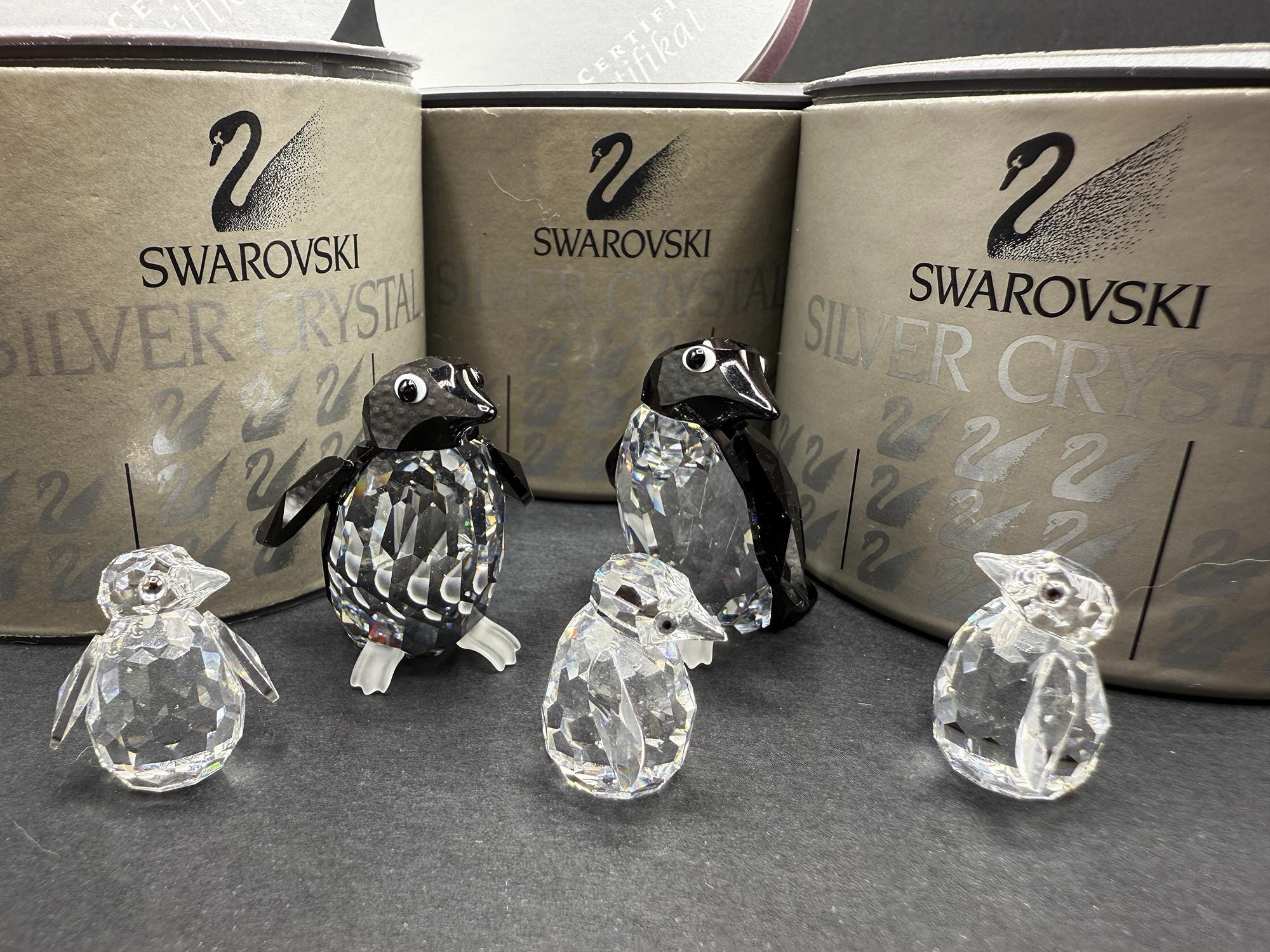 Swarovski – Penguin Family - Etsy