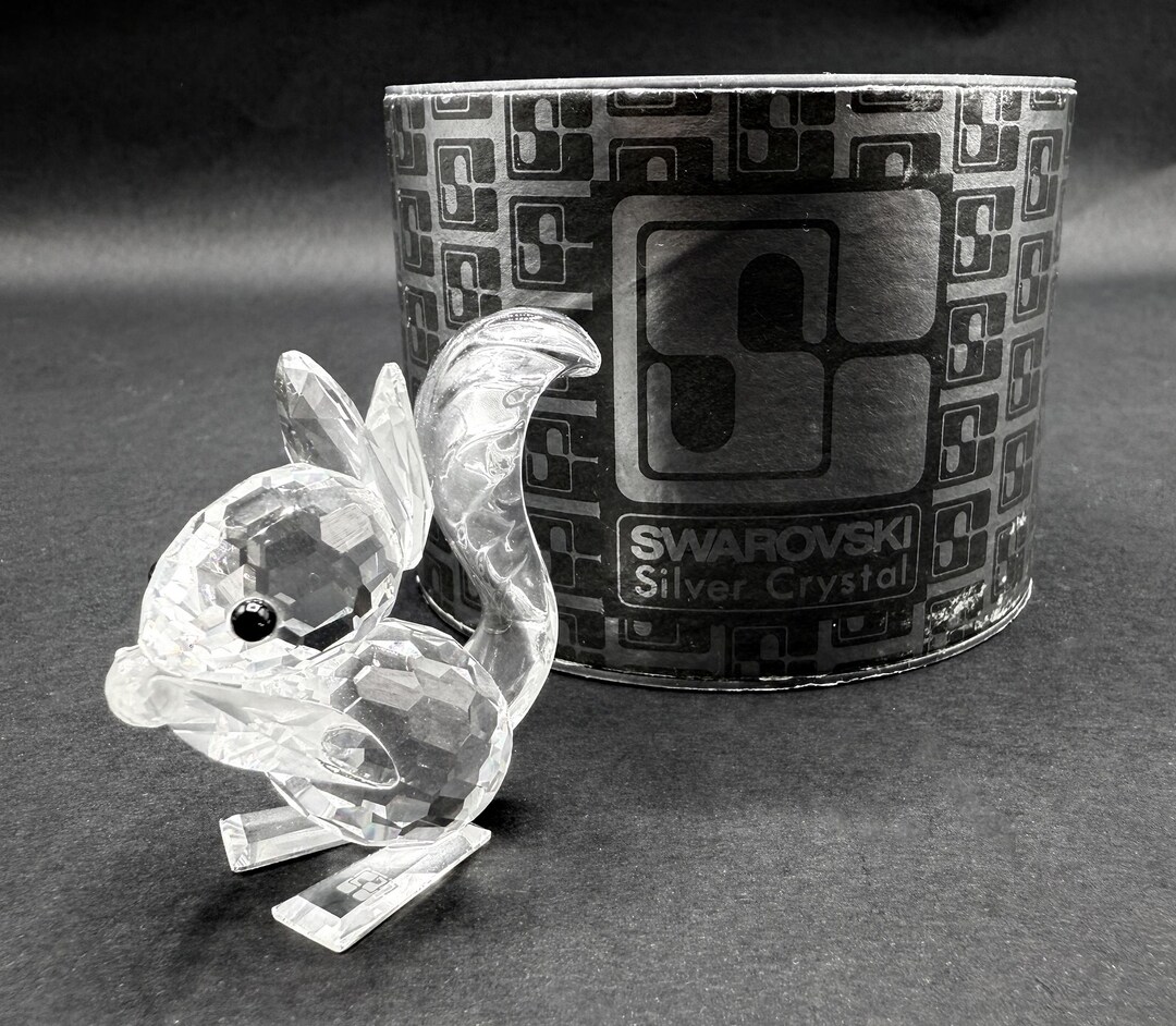 Swarovski – Crystal Squirrel - Etsy