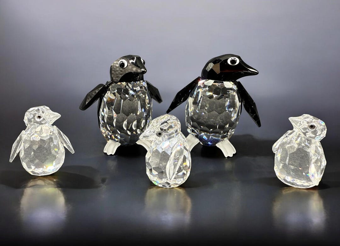 Swarovski – Penguin Family - Etsy