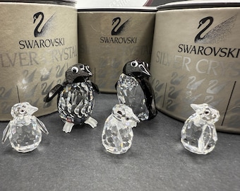 Swarovski – Penguin Family - Etsy