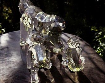 Swarovski – Gorilla's Family - SCS Annual Edition 2009 - Etsy
