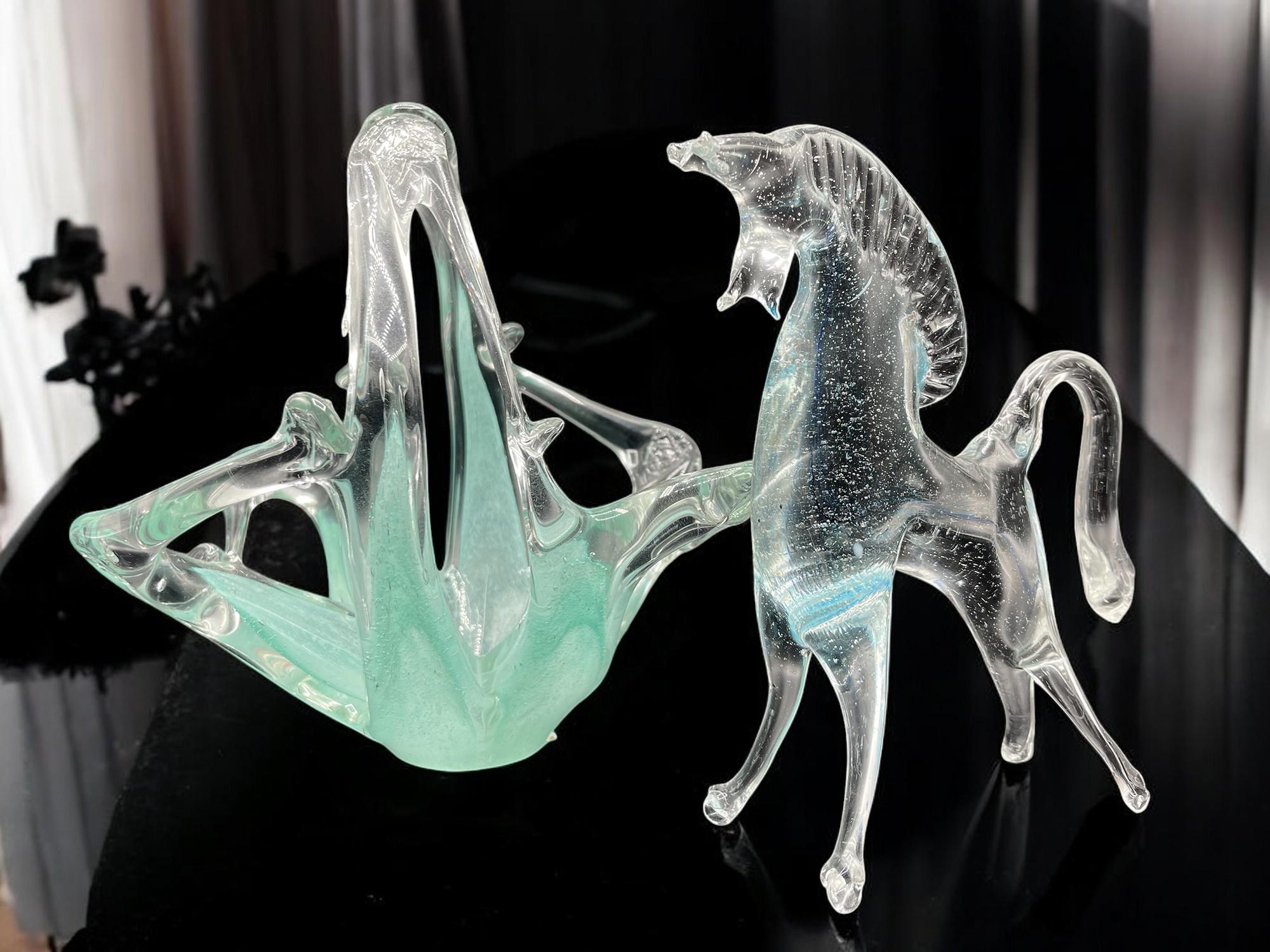 Murano venetian glass horse - Etsy 日本