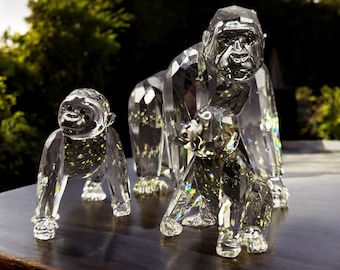 Swarovski – Gorilla's Family - SCS Annual Edition 2009 - Etsy