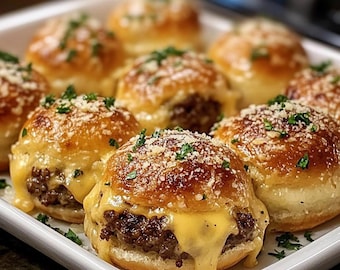 BEST RECIPE For Garlic Parmesan Cheeseburger Bombs Download