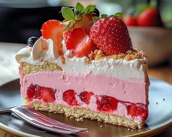 BEST RECIPE For Tropical Strawberry Split Cake Download