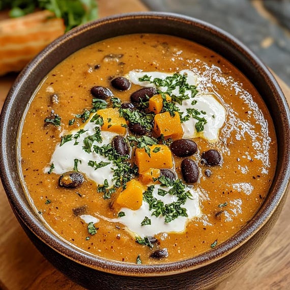 Black Bean Sweet Butternut Squash Recipes Crock-Pot Black Bean And