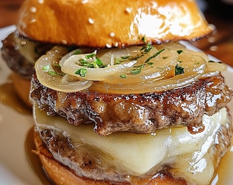 MIGLIOR RICETTA Per hamburger di cipolle francesi Scarica