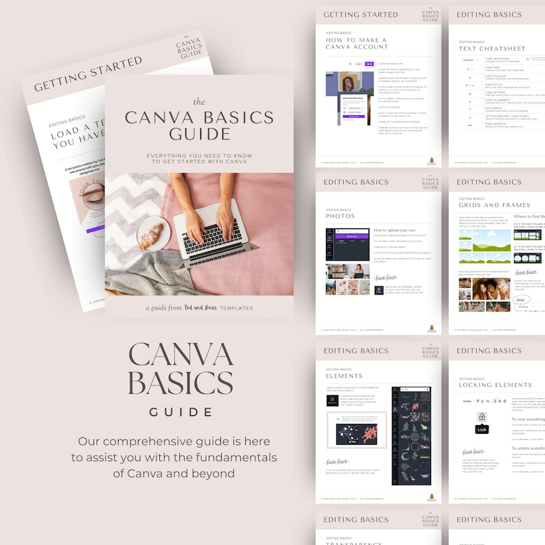 Canva Basics Guide How To Use Canva Getting Started With Canva Canva Basics Guide How To Use Canva Getting Started With Canva