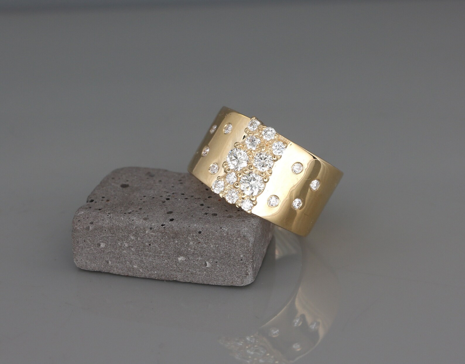 Cluster Diamond Ring