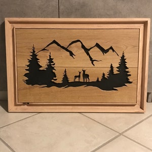 Wood table