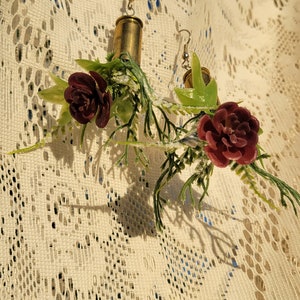 Purple Sedum Earrings