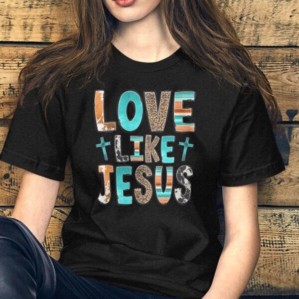 T-shirt Homme Croire En Croix Jésus Christ Bible - Motif Graphique Multicolore, 100% Coton