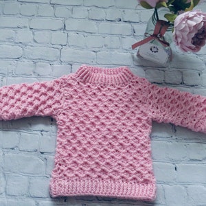 Hand Crocheted Kid&#39;s Jumper