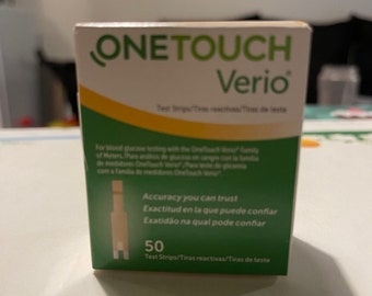 Tiras reactivas OneTouch Verio (paquete de 50) 31.07.2025