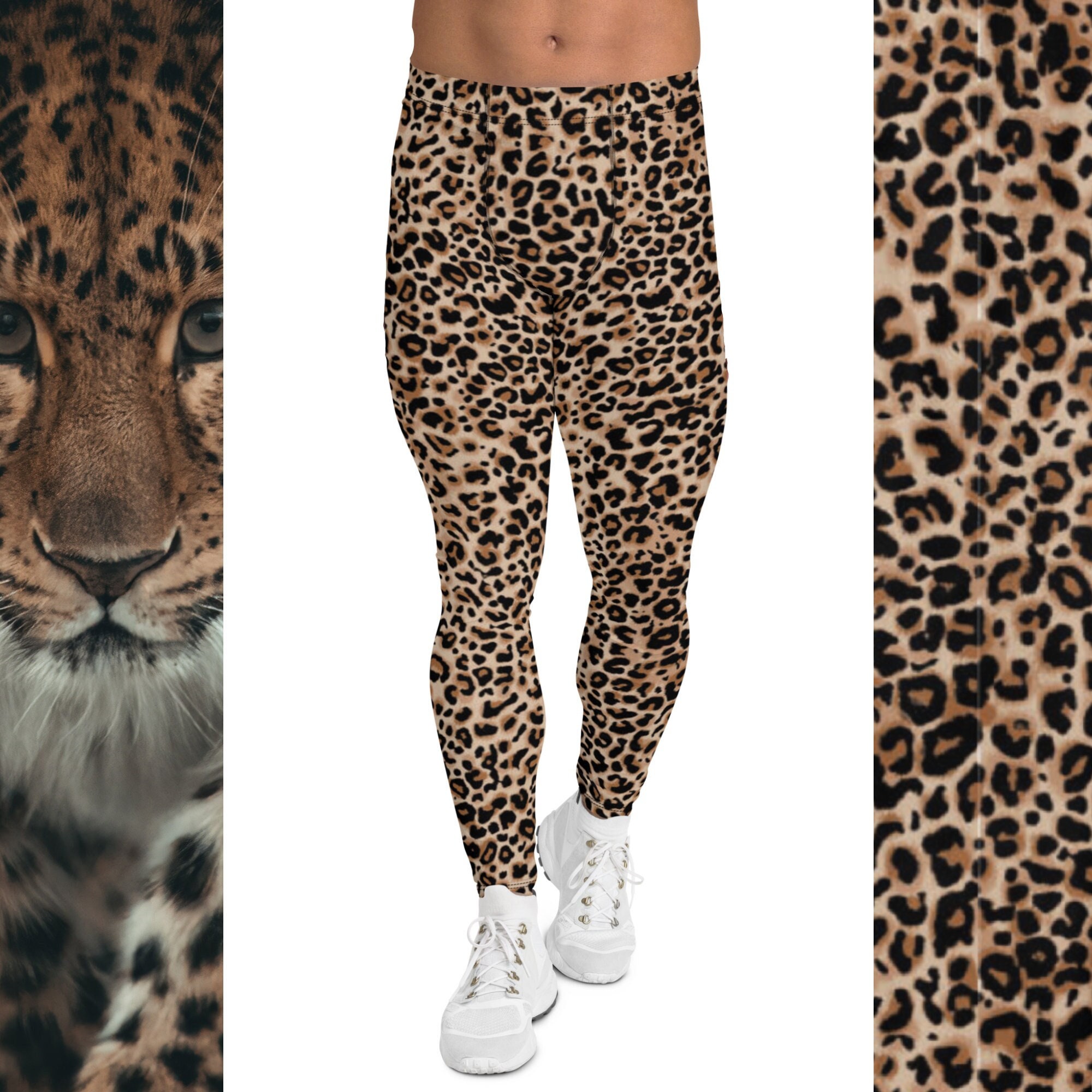 7 ANIMAL PRINTS leopard high waisted yoga pants workout leggings gym tights  women sports running fitnes…