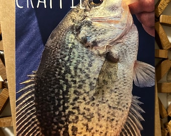 This crappie will make your fisherman feel better immediately! Send this to a friend to wish them well while they're under the weather.