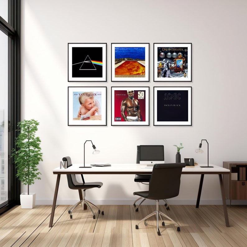 Custom Album Cover Wall Art Set of 6 Album Cover Poster - Etsy