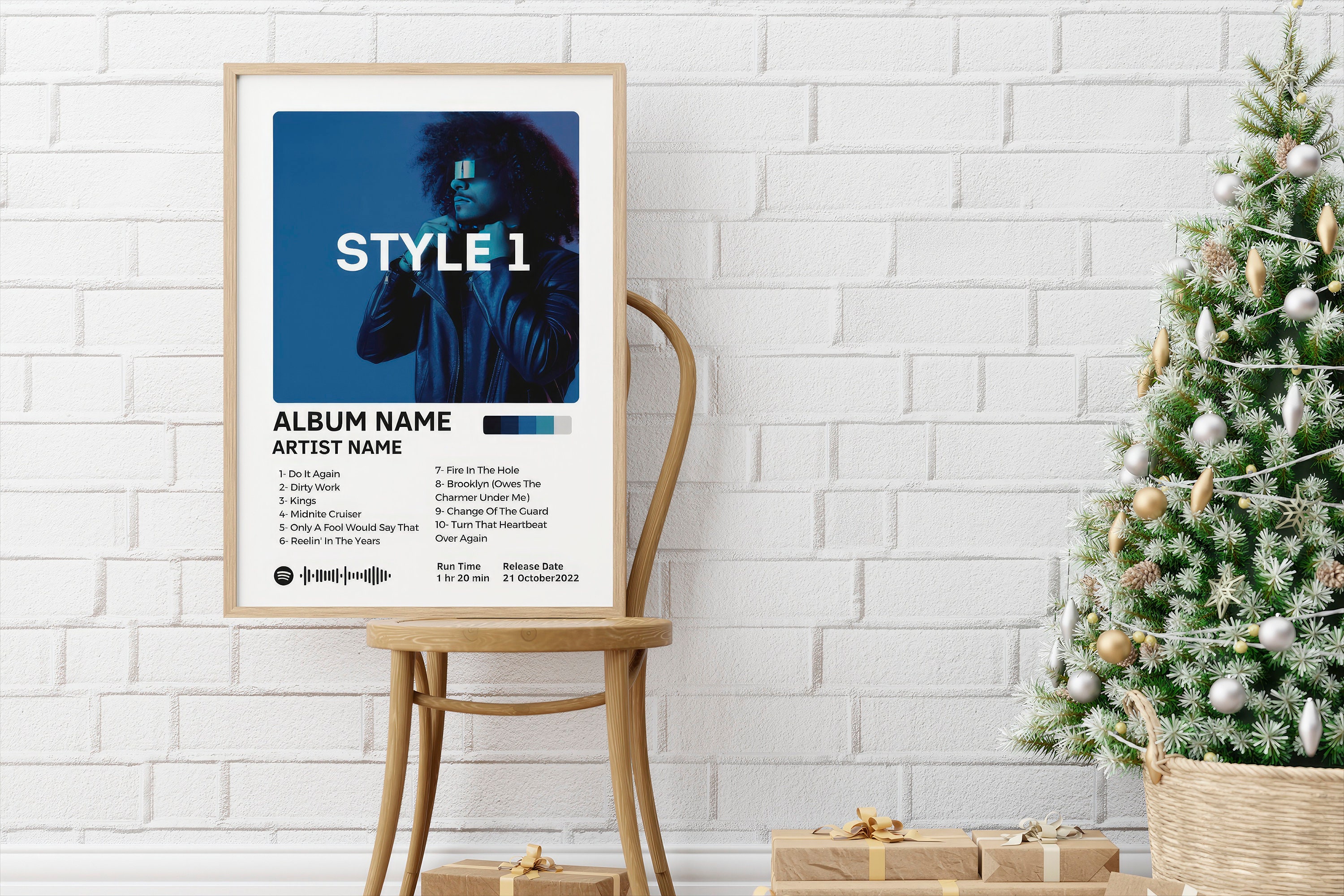 Personalized Album Covers Posters, Set of 3 Album Cover Wall Art