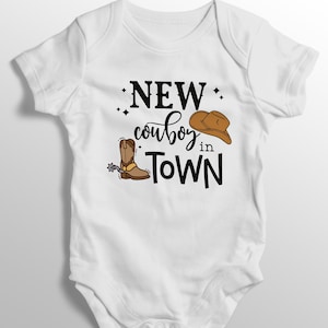 Country Music bodysuit, Newborn baby grows, Baby rompers, Personalised baby vest, Baby Country Music gift, Newborn gifts