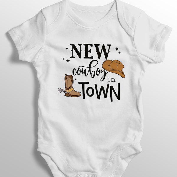 Country Music bodysuit, Newborn baby grows, Baby rompers, Personalised baby vest, Baby Country Music gift, Newborn gifts