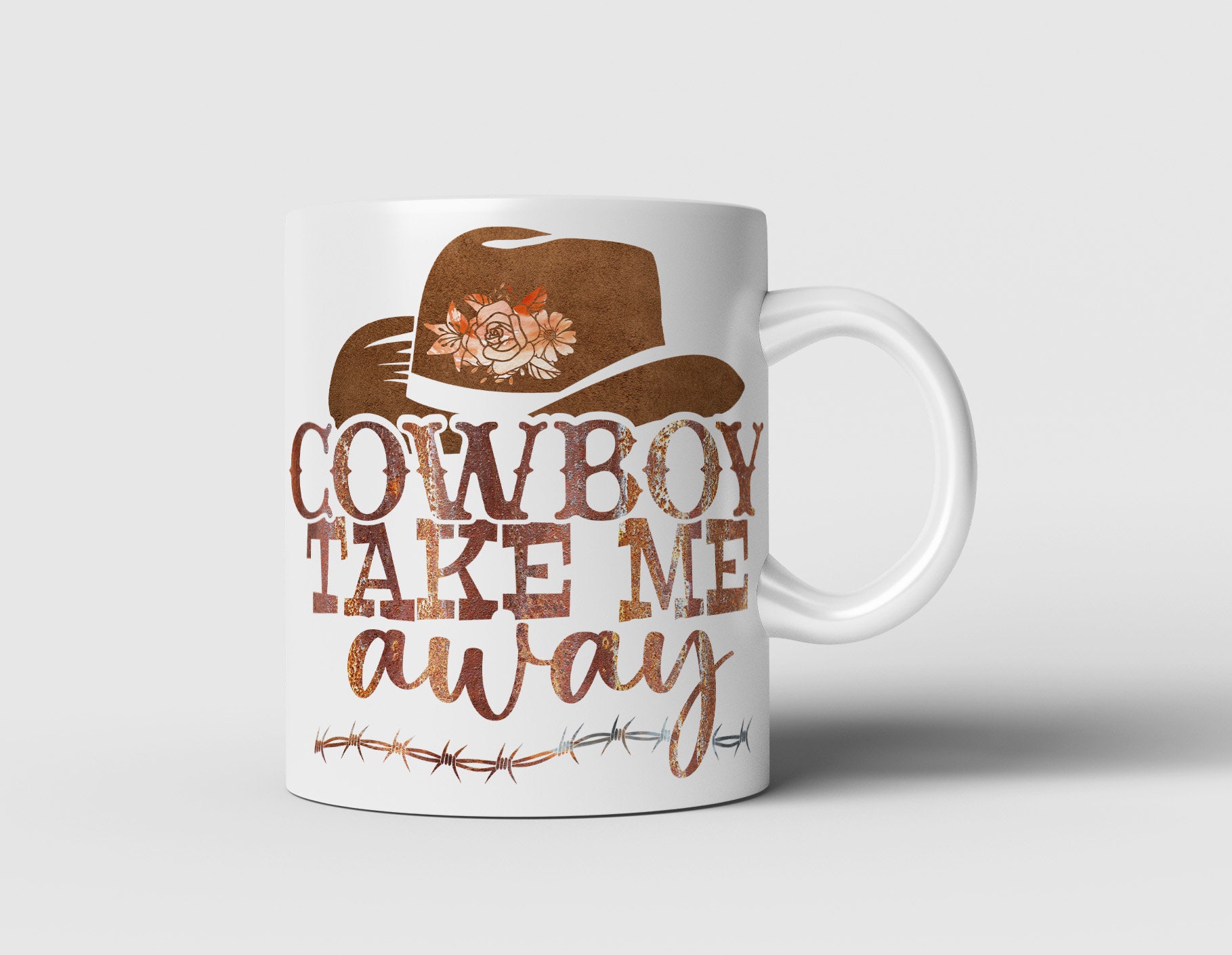 The World Needs More Cowboys Front & Back Coffee Mug
