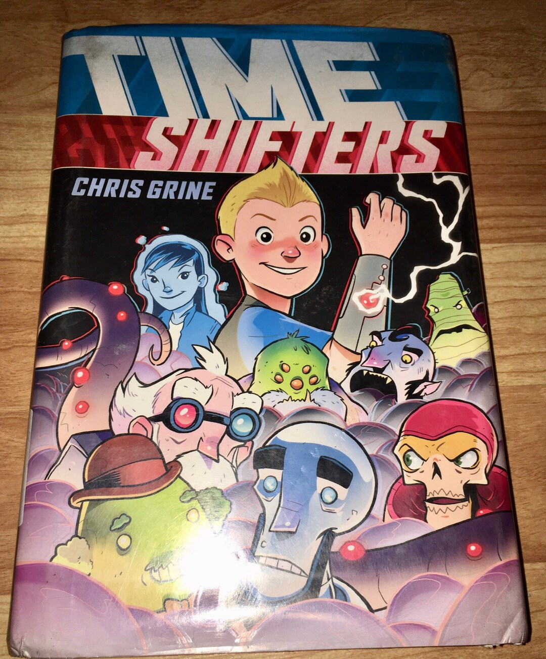 GRAPHIC COMIC time Shifters by Chris Grine hardcover Etsy