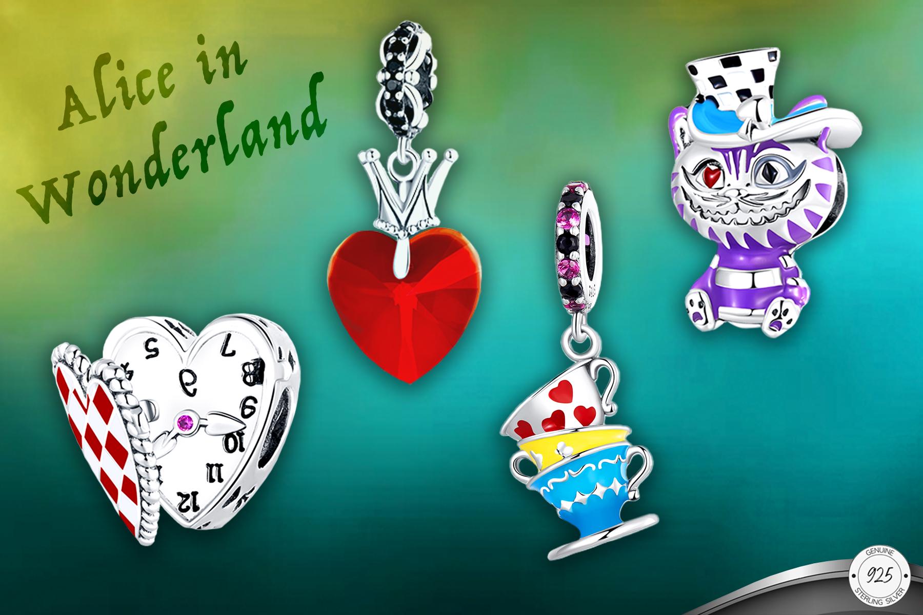 Alice In Wonderland Pandora Charm Stay Curious Pandora Alice In
