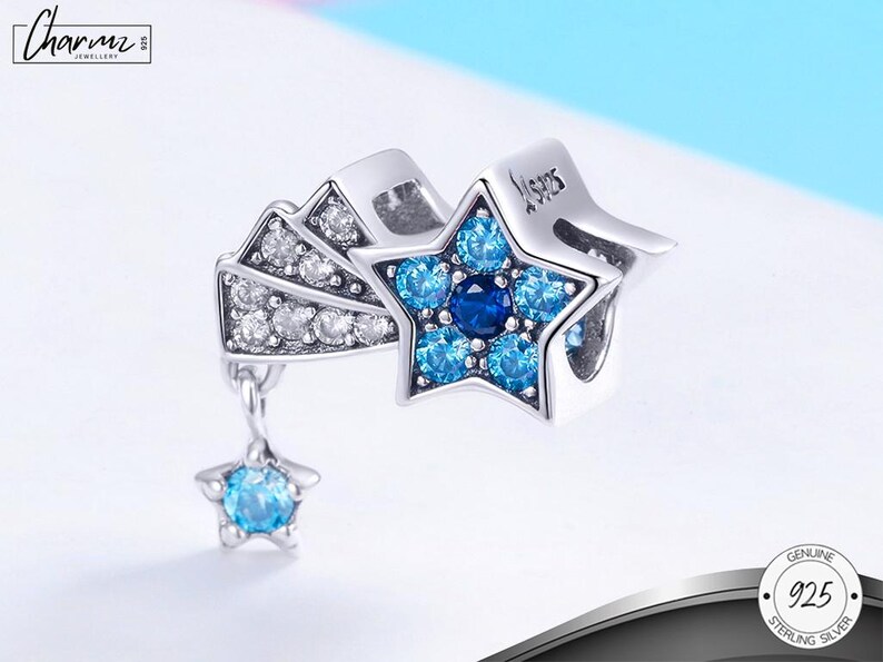 Blue star 9mm Charm main image 0