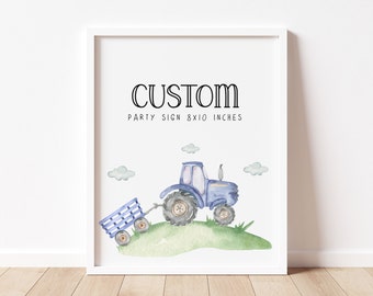 BIRTHDAY PARTY SIGN