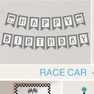 race car birthday bundle, first birthday, 1st birthday Fast one race car bundle, race car decor, Fast one birthday invitation, race car birthday invite