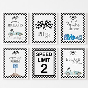 race car birthday party sign, race car invitation, race car party sign, race car decor