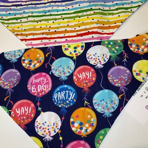 Birthday bandana